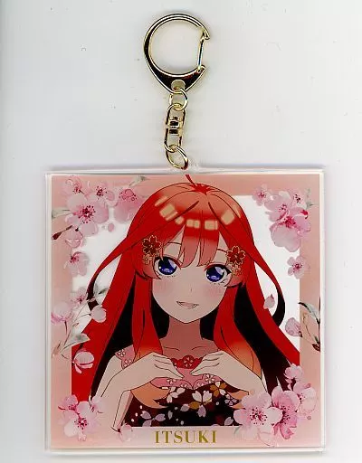 中野五月 描き下ろしイラスト 桜ドレスver. 特大BIGアクリルキーホルダー 「映画 五等分の花嫁 POP UP SHOP in TOWER RECORDS」