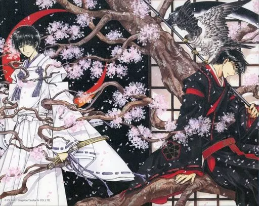 雑貨　皇昴流＆桜塚星史郎 キャンバスアート  「くじ引き堂 CLAMP X-エックス- オンラインくじ」 A-2賞
