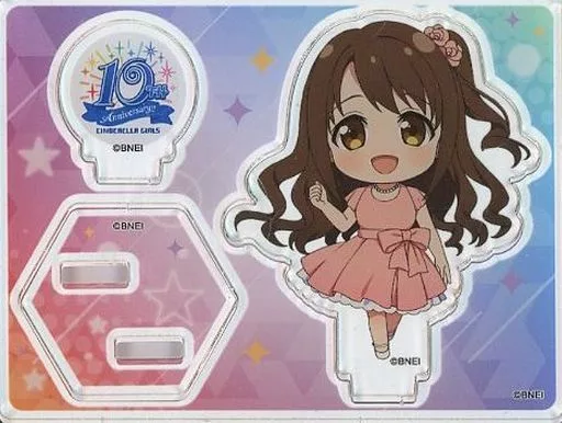 島村卯月(パーティードレス) 「THE IDOLM＠STER CINDERELLA GIRLS 10th ANNIVERSARY Costume Memories!!! トレーディングアクリルスタンド ミニキャラver.」