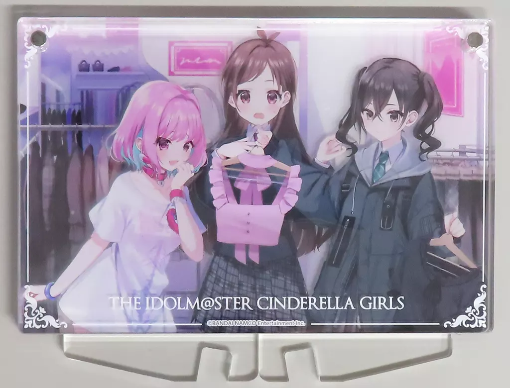 #ユニット名募集中 公式アクリルシャドーボックス 「THE IDOLM＠STER CINDERELLA GIRLS 10th ANNIVERSARY Costume Memories!!!」