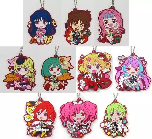 全10種セット 「マクロス35周年 カプセルラバーマスコット」