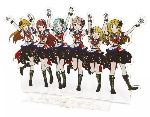 集合 アクリルスタンド Illustration by めばち 「アイドルマスター ミリオンライブ!」