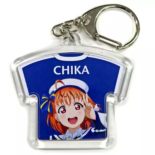 高海千歌 「アスルクラロ沼津×ラブライブ!サンシャイン!! アクリルキーホルダー」