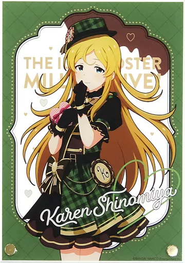 篠宮可憐 アクリルアート バレンタイン2022 ver. 「アイドルマスター ミリオンライブ! Valentine’s Day in コトブキヤ秋葉原館」