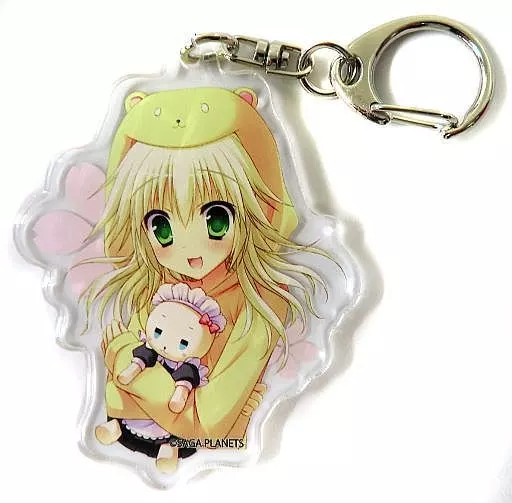 シロクマ 「はつゆきさくら アクリルキーホルダー 02」