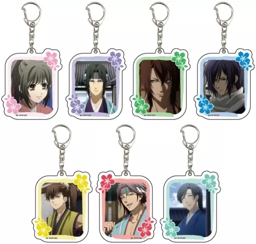 全7種セット 「OVA 薄桜鬼 アクリルキーホルダー 02」