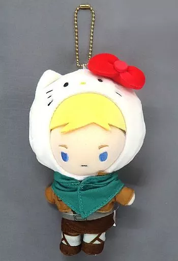 エルヴィン・スミス(ハローキティ) むにゅぐるみボールチェーンマスコット 「進撃の巨人×サンリオキャラクターズ」_img