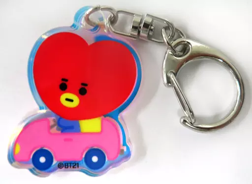 TATA(ブイ) トレーディングアクリルキーホルダー 「BT21」 TSUTAYA限定