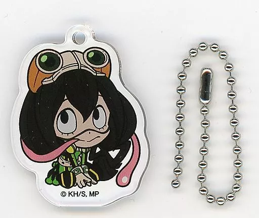 蛙吹梅雨 「僕のヒーローアカデミア PLUS ULTRA SQUARE-プルス ウルトラ スクエア- PLSQ トレーディングデフォルメアクリルキーチェーン」
