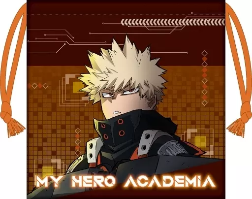 爆豪勝己 巾着 「僕のヒーローアカデミア THE MOVIE ワールド ヒーローズ ミッション」