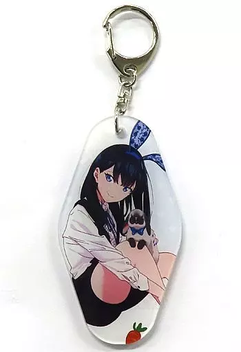 宝多六花 両面ルームキーホルダー rabbit ver. 「SSSS.GRIDMAN＆SSSS.DYNAZENON×THEキャラSHOP」