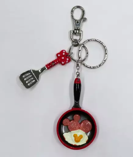 ミッキーマウス ミッキーハムステーキ＆目玉焼きキーチェーン 「ディズニー」 東京ディズニーリゾート限定