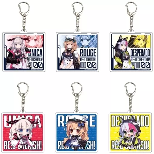 全6種セット 「RE：D Cherish! アクリルキーホルダー 01」