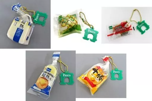 全5種セット 「超熟 Pascoのパン ミニチュアスクイーズ mixセレクション」