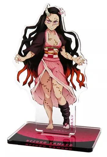 【鬼滅の刃】コミックマーケット101 ミニアクリルマスコット 竈門禰豆子 アニメ「鬼滅の刃」ミニアクリルマスコット（全8種）
