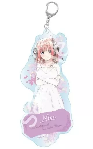 中野二乃 こもれびアート アクリルキーホルダーBIG 「映画 五等分の花嫁」 ローソン限定