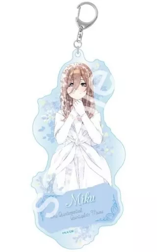 中野三玖 こもれびアート アクリルキーホルダーBIG 「映画 五等分の花嫁」 ローソン限定