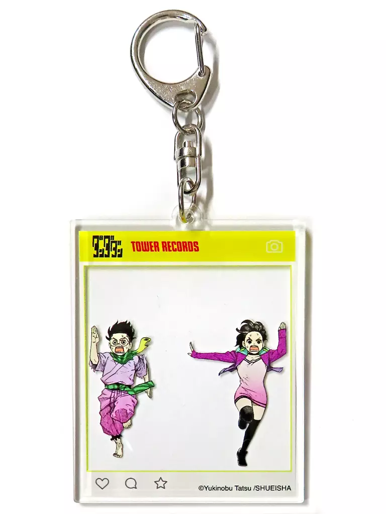 綾瀬桃＆高倉健(ダッシュ) 「ダンダダン×TOWER RECORDS トレーディングアクリルキーホルダー」