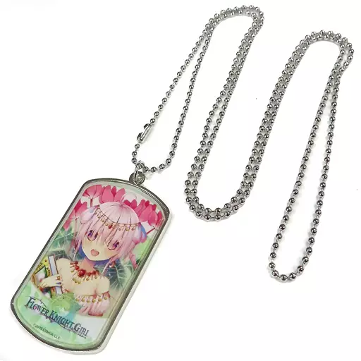 シクラメン ドッグタグ 「フラワーナイトガール」 萌えゲーフェスタ2021＠DMM/FANZA WINTERグッズ