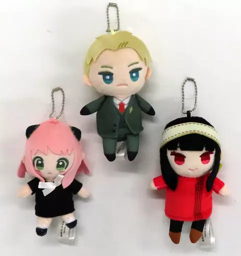全3種セット ぬいぐるみマスコットBC 「SPY×FAMILY」