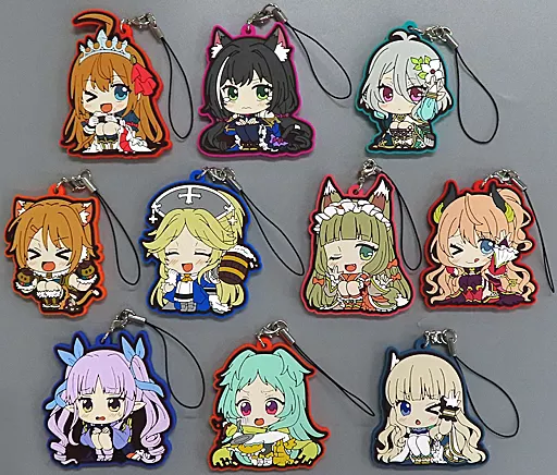 全10種セット 「プリンセスコネクト!Re：Dive ViVimus ラバーストラップコレクション」