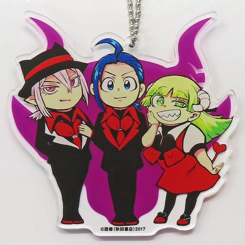 集合 ビッグアクリルキーホルダー 「コミックス 魔入りました!入間くん 第19巻 アニメイト限定セット」 同梱特典