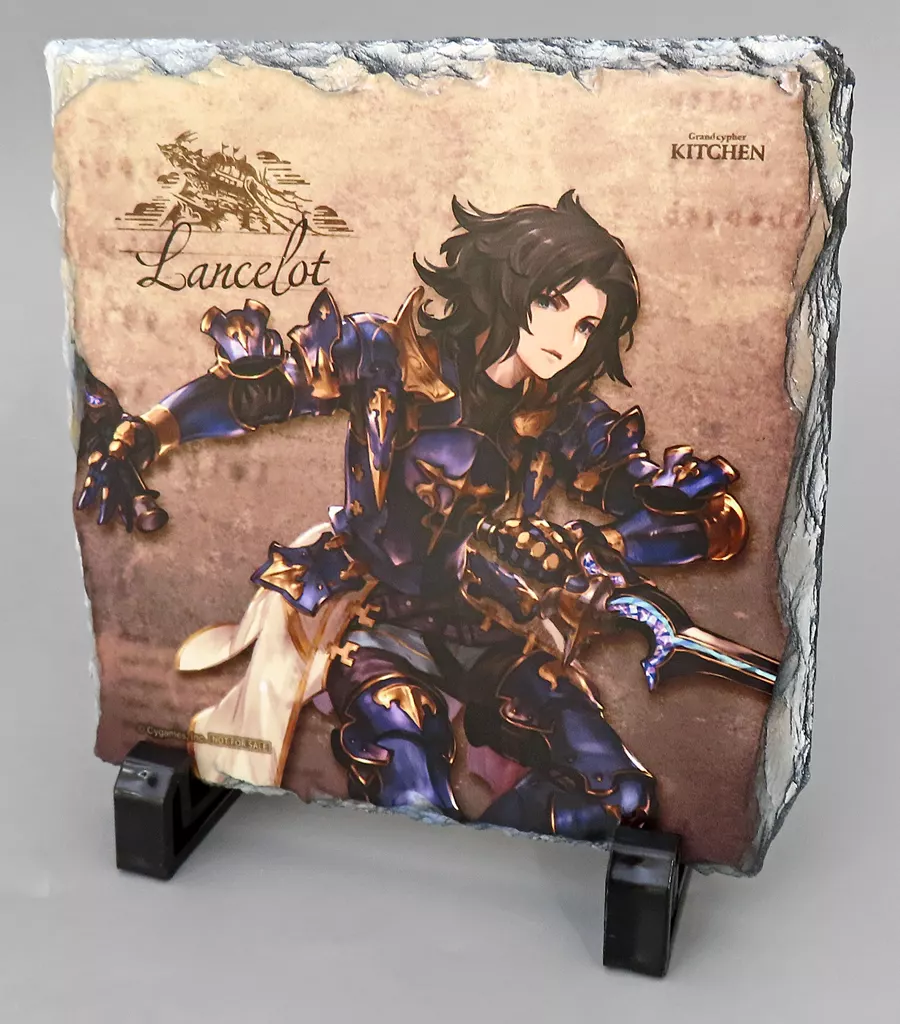 グラブル グラサイキッチン 石板 ピンバッジ ランスロット グラブル スタンプ カード 50P ピンバッジ 石版 石板 グラサイキッチン