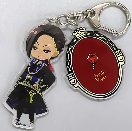 ジャミル・バイパー アクリルキーホルダー 式典服ver. 「ディズニー ツイステッドワンダーランド」 ベルメゾン限定