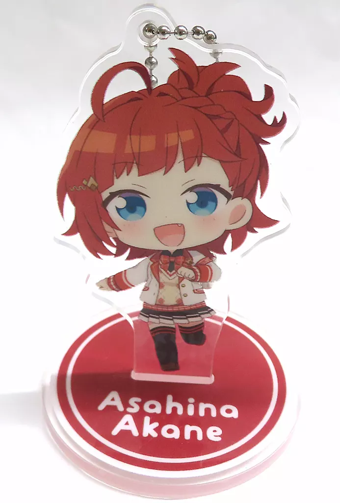 朝日南アカネ アクリルスタンドキーホルダー 「バーチャルYouTuber にじさんじ にじさんじぷち 第3弾」