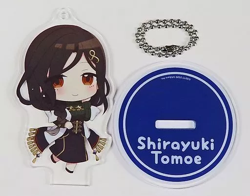 白雪巴 アクリルスタンドキーホルダー 「バーチャルYouTuber にじさんじ にじさんじぷち 第3弾」