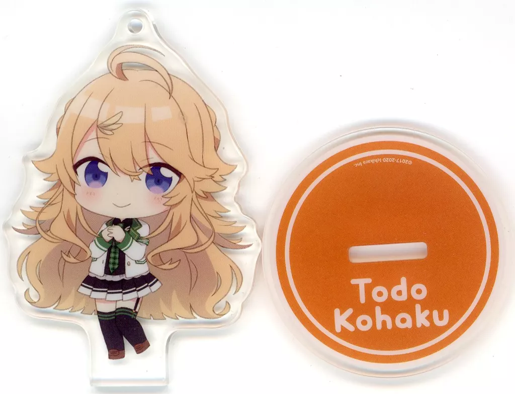 東堂コハク アクリルスタンドキーホルダー 「バーチャルYouTuber にじさんじ にじさんじぷち 第3弾」