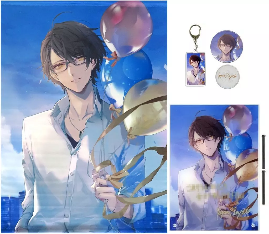 加賀美ハヤト 誕生日グッズフルセット 「バーチャルYouTuber にじさんじ 加賀美ハヤト 誕生日2021」