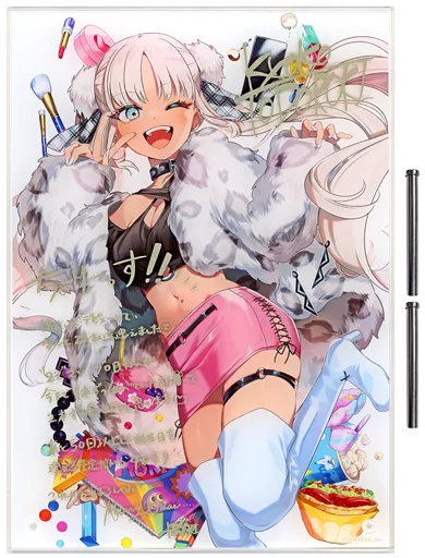 アクリルスタンド・アクリルパネル　[単品] 轟京子 複製直筆サイン・メッセージ入りアクリルパネル 「にじさんじ 轟京子 誕生日2021」