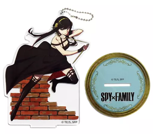 ヨル・フォージャー(ティザービジュアル cool Ver.) スタンド付ビッグクリアキーチェーン 「SPY×FAMILY」