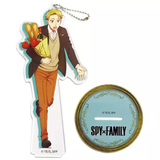 ロイド・フォージャー(ティザービジュアル heartful Ver.) スタンド付ビッグクリアキーチェーン 「SPY×FAMILY」