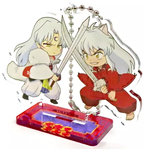 犬夜叉＆殺生丸 「犬夜叉×半妖の夜叉姫－アニメの軌跡展－ スタンド付きアクリルキーホルダーコレクション Vol.2」
