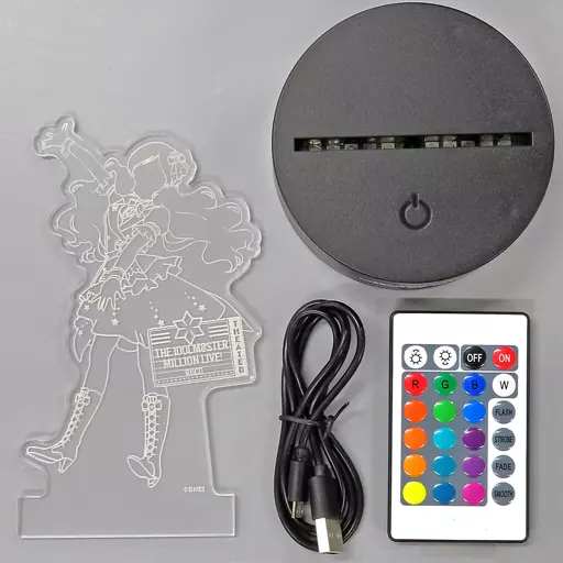 伴田路子(ロコ) アクリルライトパネル 「アイドルマスター ミリオンライブ!×ソフマップ POP UP SHOP」