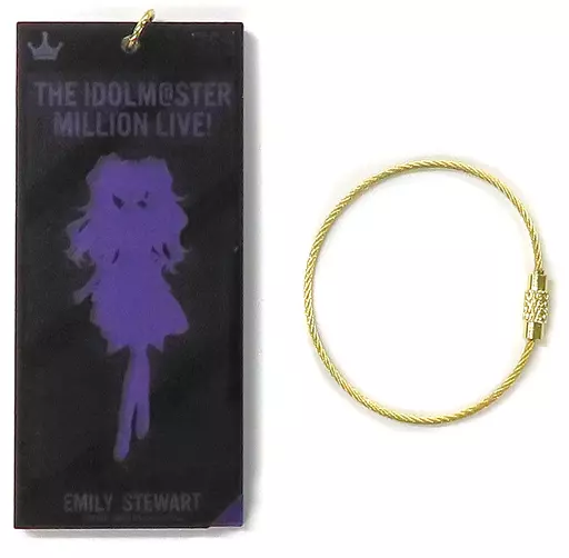 エミリー・スチュアート シルエットアクリルキーホルダー 「アイドルマスター ミリオンライブ!×ソフマップ POP UP SHOP」