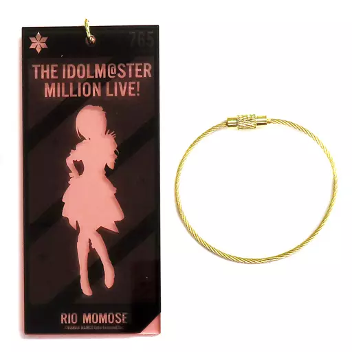 百瀬莉緒 シルエットアクリルキーホルダー 「アイドルマスター ミリオンライブ!×ソフマップ POP UP SHOP」