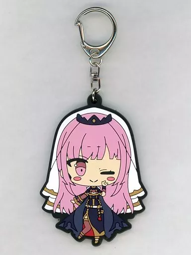 森カリオペ ラバーキーホルダー 「ホロライブEnglish×ツクモ コラボ」