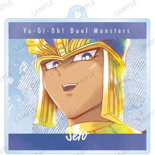セト 「遊☆戯☆王デュエルモンスターズ トレーディング Ani-Art aqua label アクリルキーホルダー」