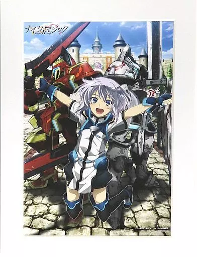 エル＆アールカンバー＆グゥエール A4キャラファインマット 「ナイツ＆マジック Blu-ray BOX 特装限定版」 アマゾン購入特典