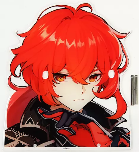 駿河屋 -<中古>ディルック キャラメガネスタンド 「原神」（眼鏡ケース