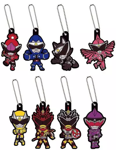 全8種セット 「暴太郎戦隊ドンブラザーズ カプセルラバーマスコット」