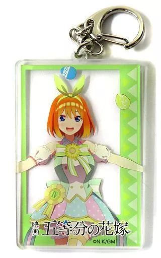 中野四葉 描き下ろしアクリルキーホルダー 「映画 五等分の花嫁 POP UP SHOP in PRINCESS CAFE」