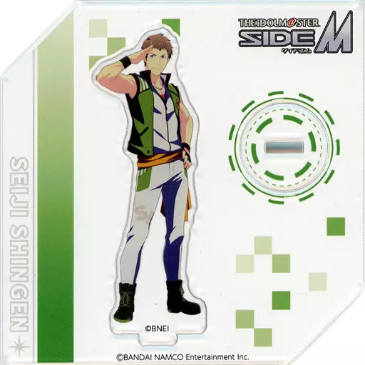 信玄誠司 ミニアクリルスタンド 「アイドルマスター SideM Mフェス2022×315!!!SHOP in ナンジャタウン」 ミニゲーム パッション!アイドルルーレット B賞