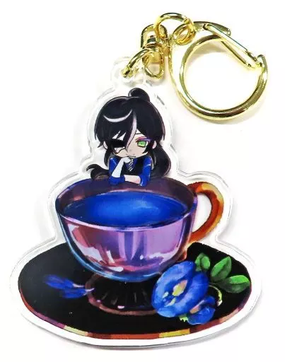 ボスキ・アリーナス 「悪魔執事と黒い猫 お守りティーカップアクキー」