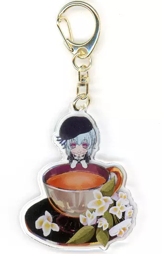 フルーレ・ガルシア 「悪魔執事と黒い猫 お守りティーカップアクキー」