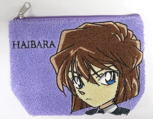 雑貨　灰原哀 サガラ刺繍ポーチ 「名探偵コナン ライブ・ミュージアム ～ハロウィンの贈り物～」