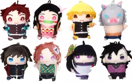 雑貨　全8種セット 「鬼滅の刃 ちっちゃいまめめいと(ぬいぐるみマスコットコレクション) 第1弾」